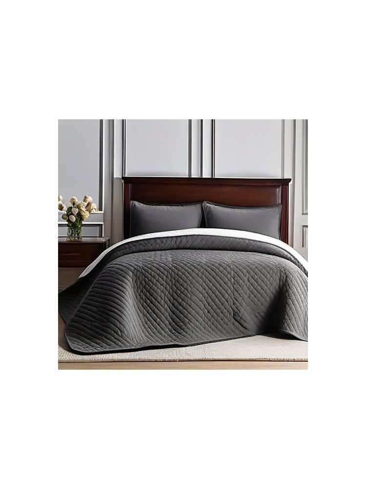 Cotton Quilted Bedspread Set - Classic