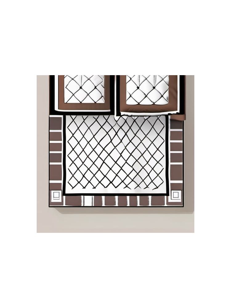 Cotton Quilted Bedspread Set - Compact